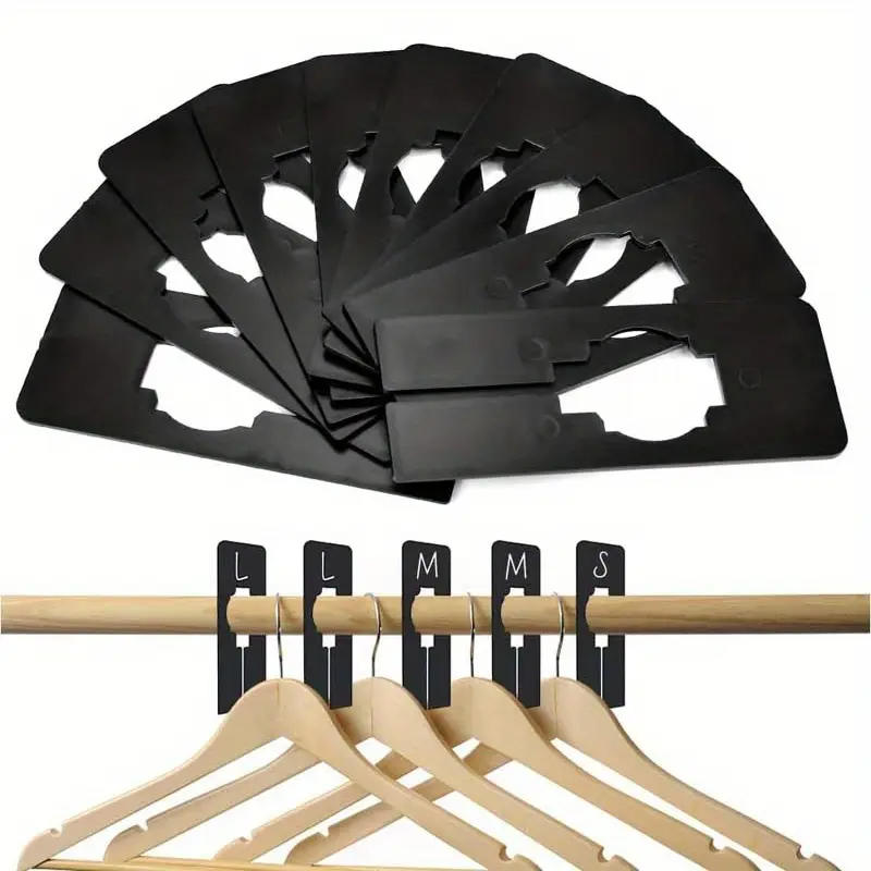 Baby Clothing Hangers - Closet Clothing Size Dividers Reusable Hangers