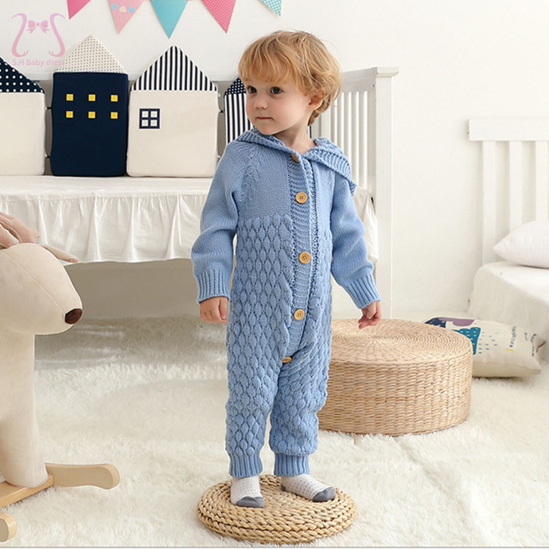 Baby Clothing H&M - Winter Newborn Hooded Infant Children Clothes