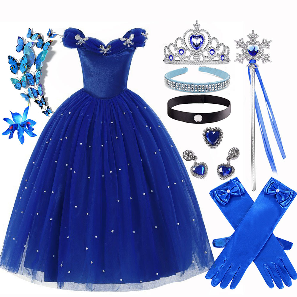 Baby Clothing Essentials - Summer Christmas Luxury Cinderella Clothes For