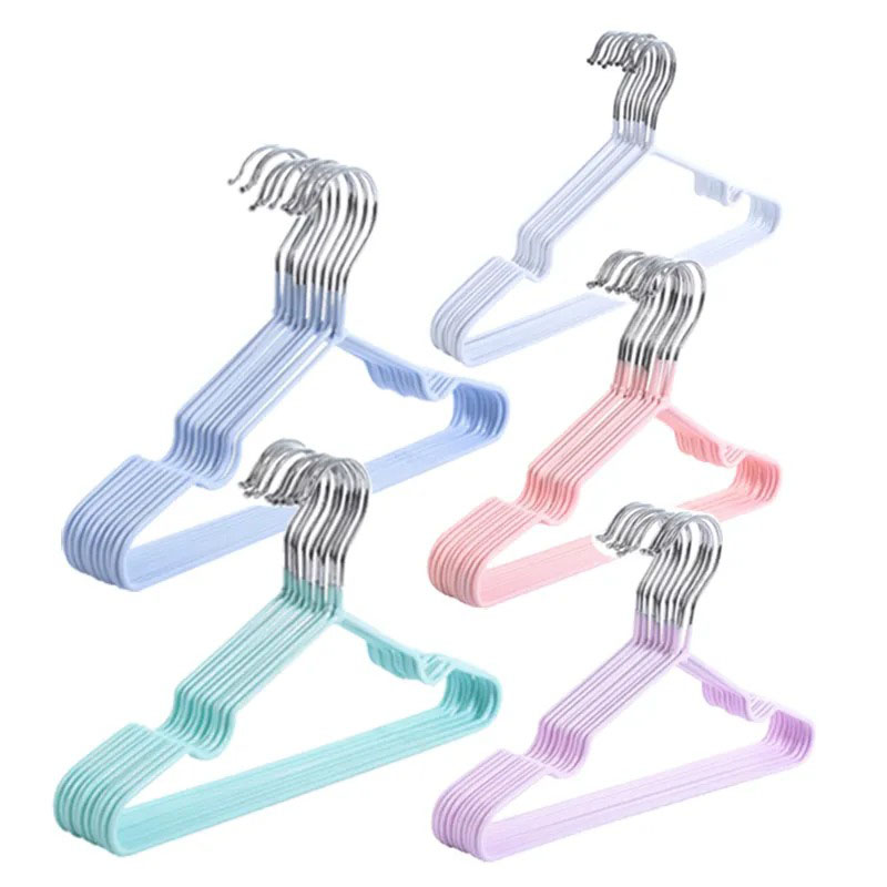 Baby Clothing Hangers - 10PCS Packs Of Metal Baby Hangers