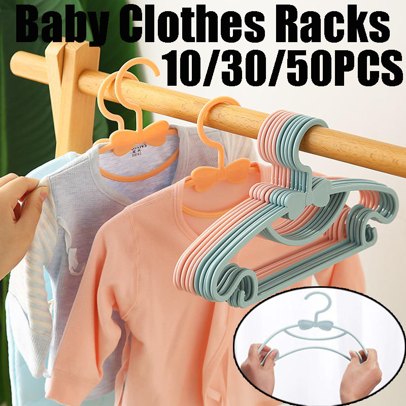 Baby Clothing Hangers - Baby Clothes Racks Plastic Towel Display