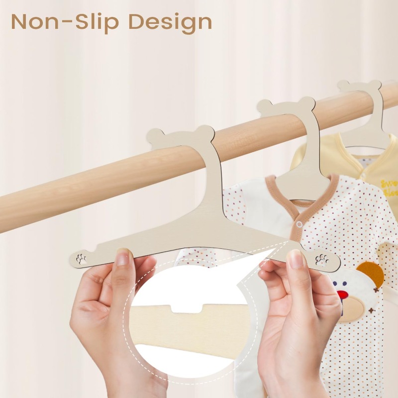 Baby Clothes Rack Cute Bear Wo - Baby Clothing Hangers review and price