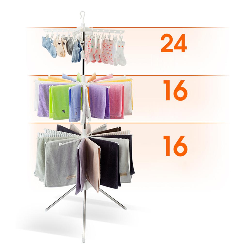 3 Tiers Foldable Drying Rack S - Baby Clothing Hangers review and price