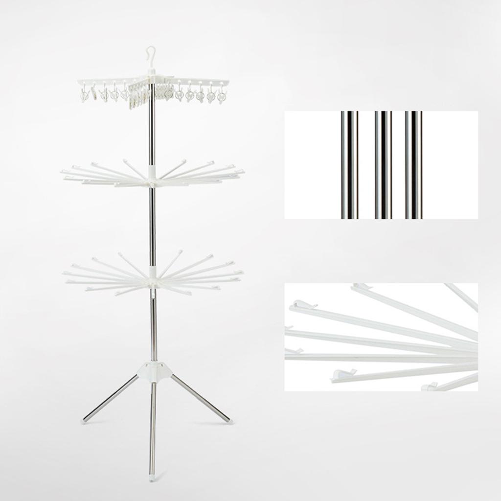 3 Tiers Foldable Drying Rack S - Baby Clothing Hangers review and price