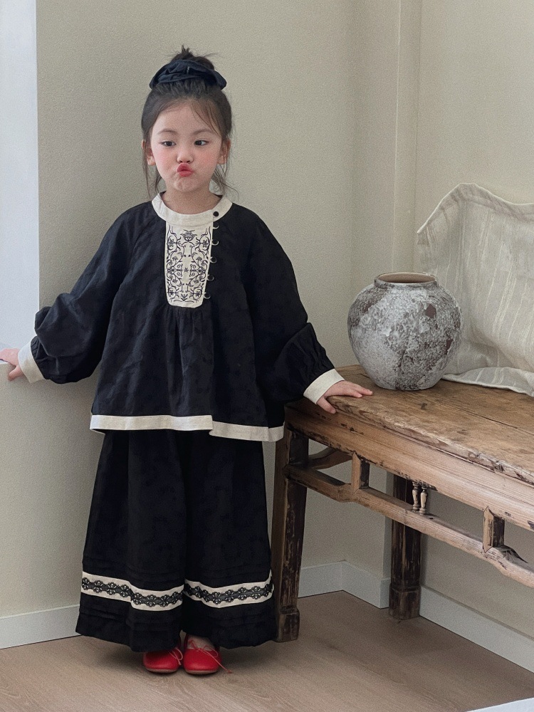 Girls Suit 2025 Autumn New Chi - Baby Clothing Industry review and price