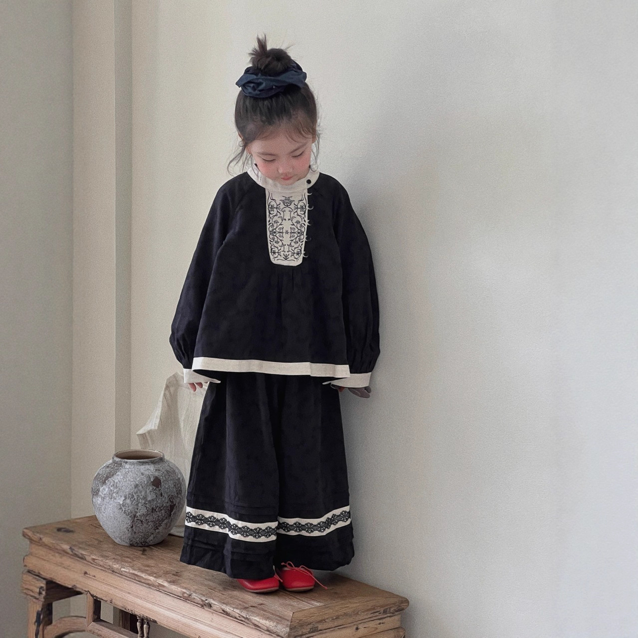 Girls Suit 2025 Autumn New Chi - Baby Clothing Industry review and price
