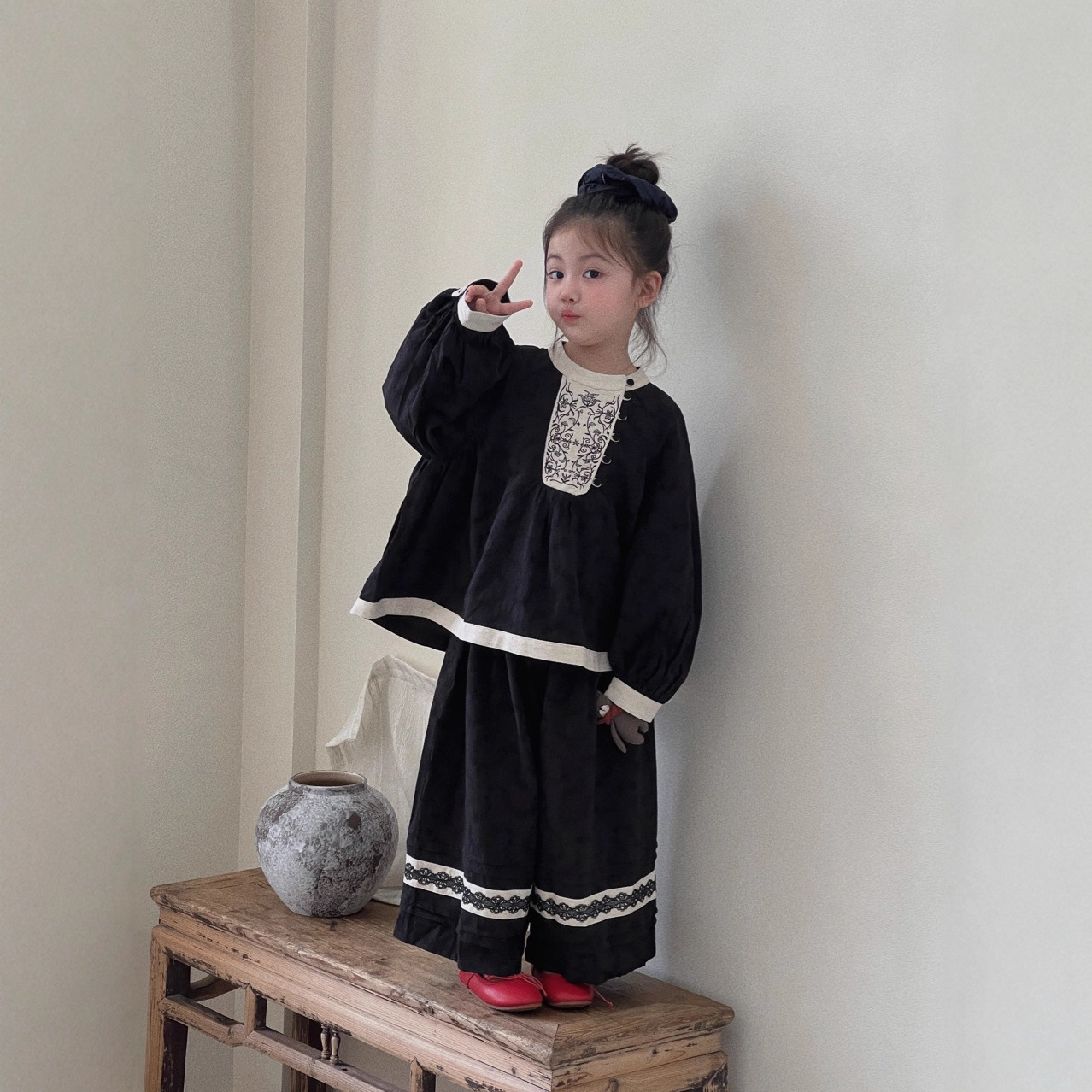 Girls Suit 2025 Autumn New Chi - Baby Clothing Industry review and price