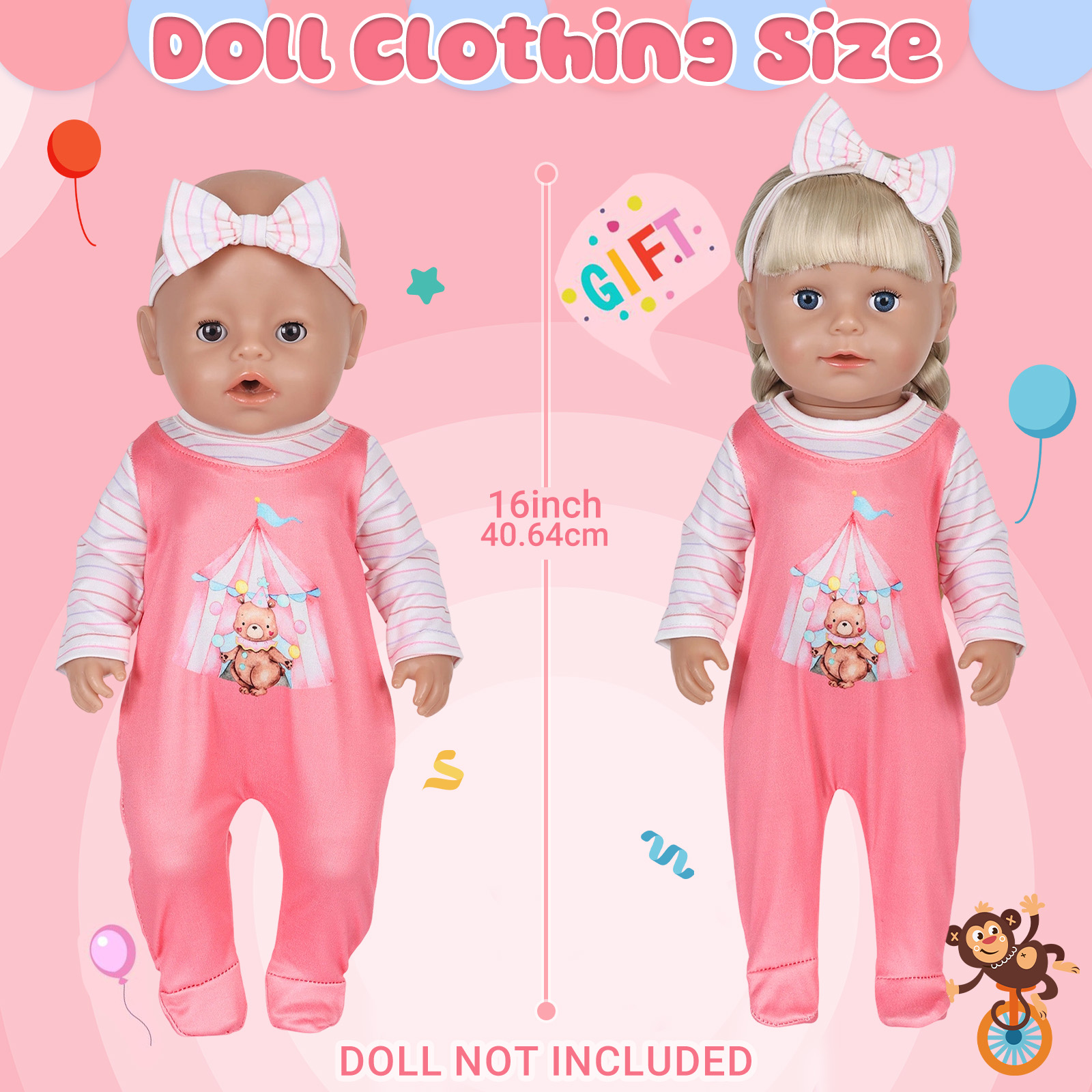 Doll Clothes for 16-18inch 40- - Newborn Gift Set review and price