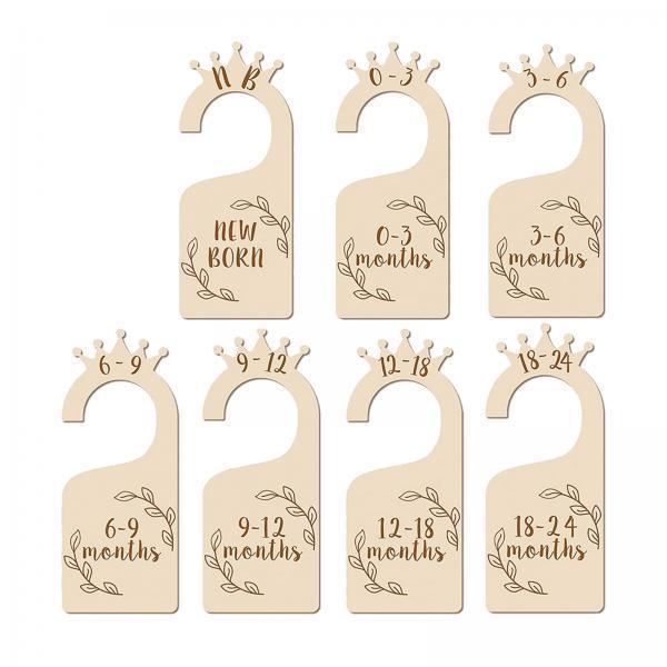 Baby Closet Dividers Wooden Wa - Baby Clothing Hangers review and price