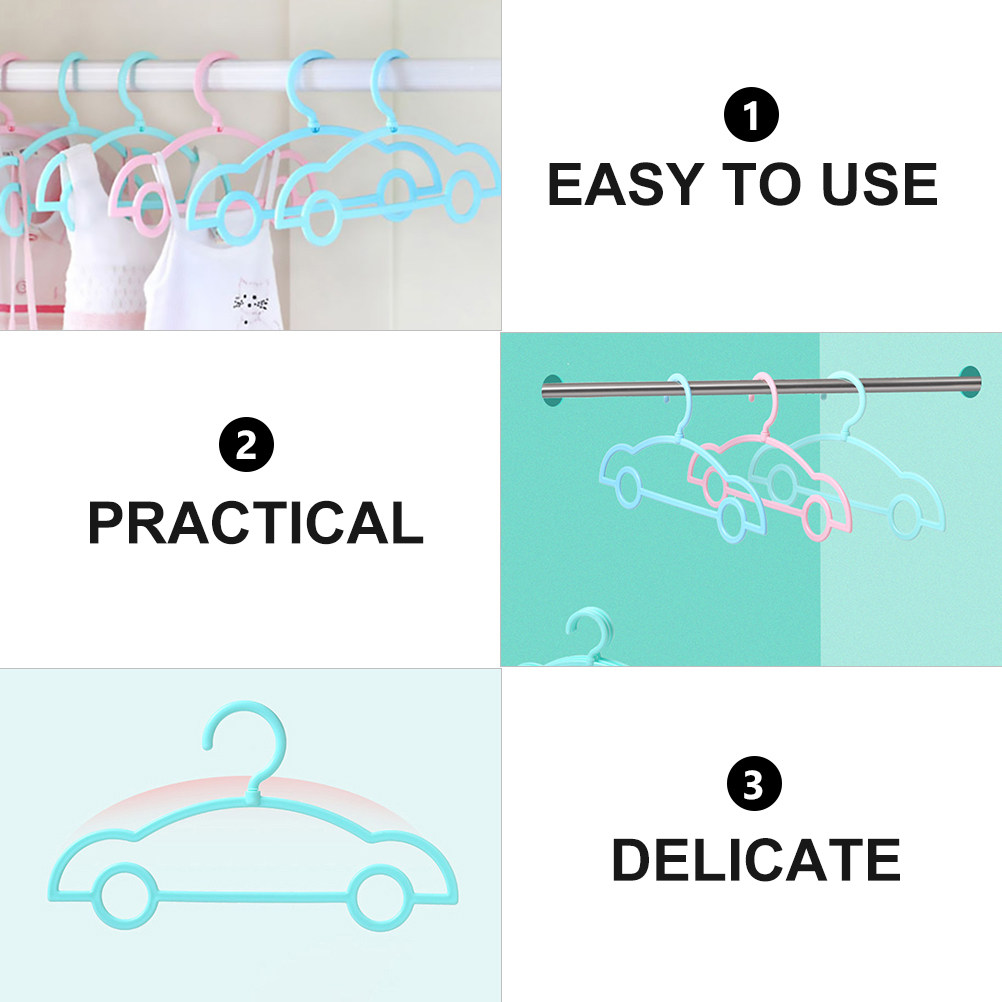 10Pcs Windproof Clothes Hanger - Baby Clothing Hangers review and price