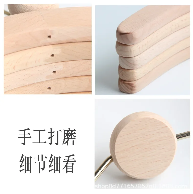 10 PCS Children's Solid Wood C - Baby Clothing Hangers review and price