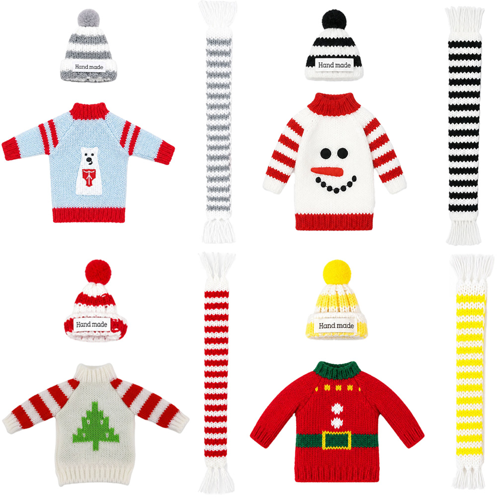Christmas Doll Sweater Knitted - Baby Xmas Clothing review and price